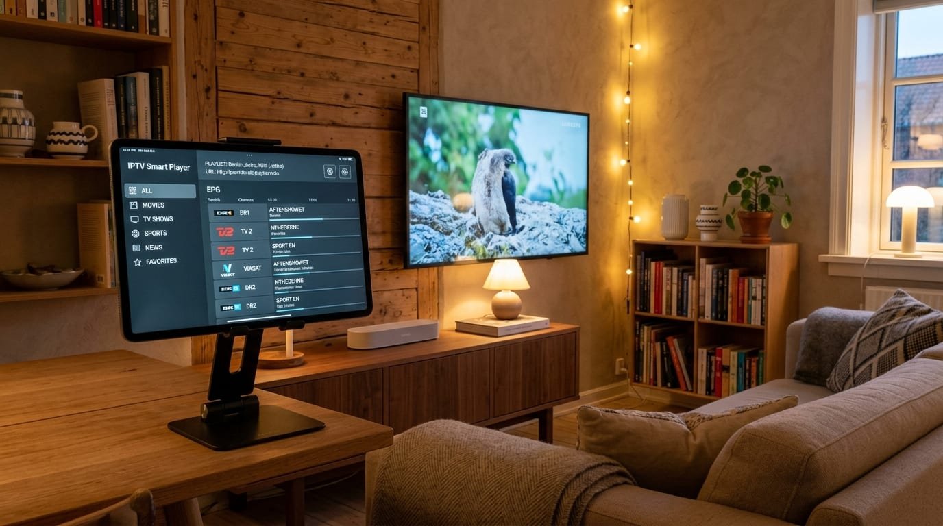 IPTV Smart Player – Guide til installation og brug